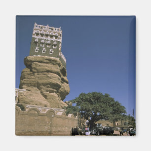 Asien, Jemen, Wadi Dhar. Rock Palace oder Dar Al Magnet