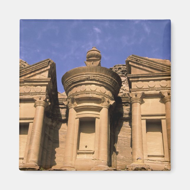 Asien, Jordanien, Petra. El Deir, das Kloster. 2 Magnet (Vorne)