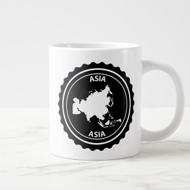 Asien Jumbo-Tasse (Rechts)