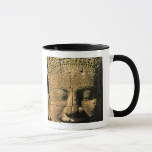 Asien, Kambodscha, Siem Reap. Angkor Thom, Köpfe v Tasse