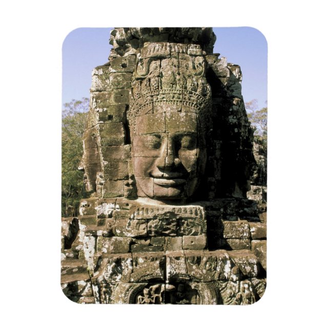 Asien, Kambodscha, Siem Reap. Angkor Thom, Leiter Magnet (Vertikal)