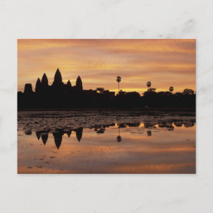 Asien, Kambodscha, Siem Reap, Angkor Wat (b. 12.Jh Postkarte