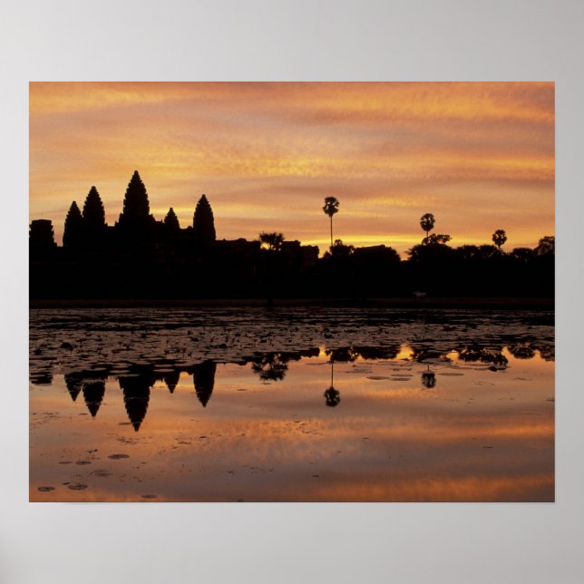 Asien, Kambodscha, Siem Reap, Angkor Wat (b. 12. Poster (Vorne)