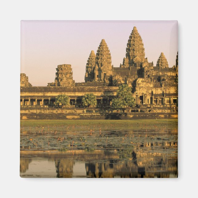 Asien, Kambodscha, Siem Reap. Angkor Wat. Magnet (Vorne)