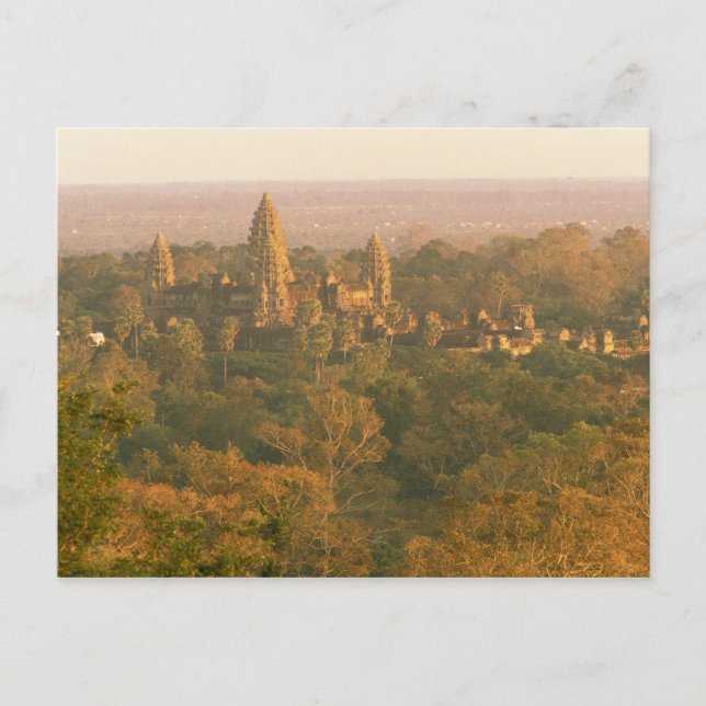 Asien, Kambodscha, Siem Reap. Angkor Wat. Postkarte (Vorderseite)