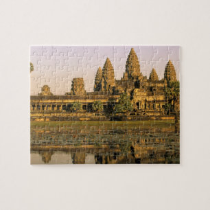 Asien, Kambodscha, Siem Reap. Angkor Wat. Puzzle