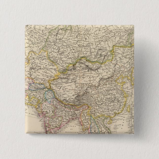 Asien-Karte 2 Button (Vorderseite)