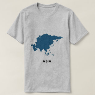 Asien-Karte T-Shirt