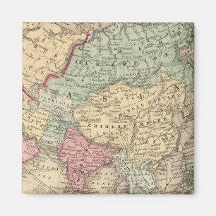Asien-Karte von Mitchell Magnet