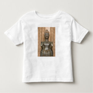 Asien, Laos, Vientiane, Bronze-Buddha in Hawn Kleinkind T-shirt