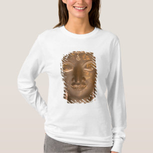 Asien, Laos, Vientiane, Bronzeskulptur im Wat T-Shirt