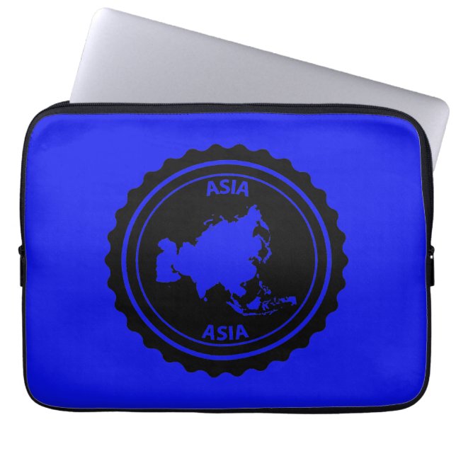 Asien Laptopschutzhülle (Vorderseite)