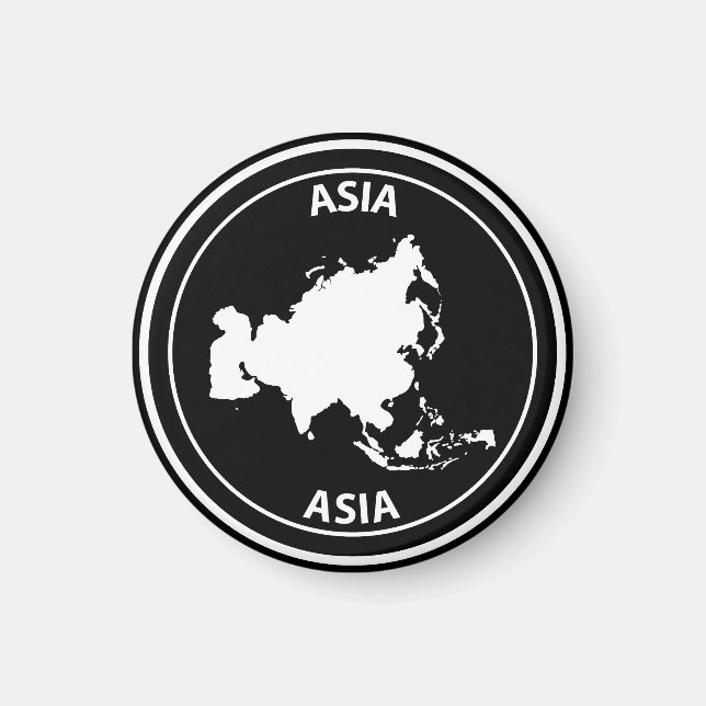 Asien Magnet (Vorne)