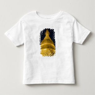 Asien, Mayanmar, Yangon, buddhistischer Tempel in Kleinkind T-shirt