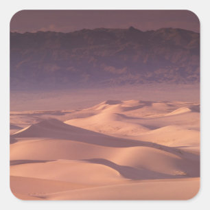 Asien, Mongolei, Gobi-Wüste, Gobi Gurvansaikhan Quadratischer Aufkleber