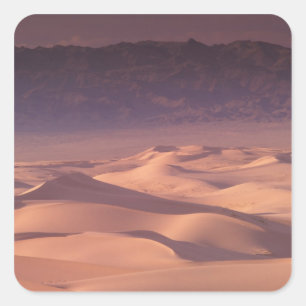 Asien, Mongolei, Gobi-Wüste, Gobi Gurvansaikhan Quadratischer Aufkleber