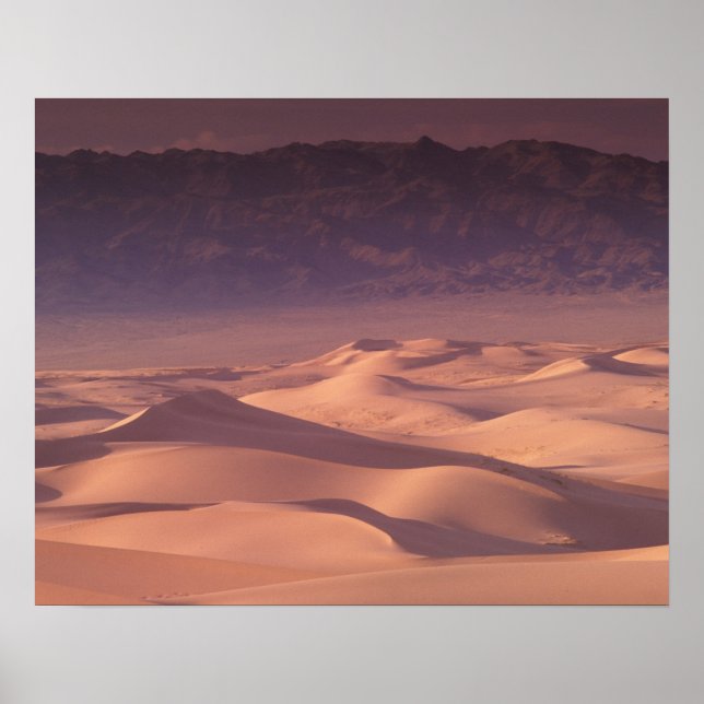 Asien, Mongolei, Wüste Gobi, Gobi Gurvansaikhan Poster (Vorne)