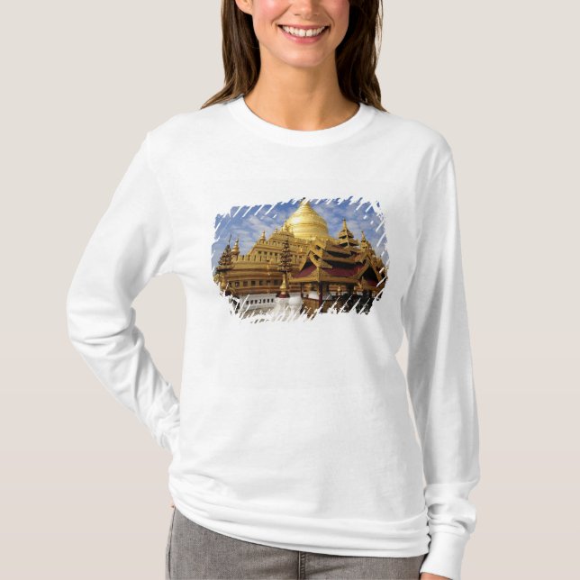 Asien, Myanmar (Birma), Bagan (Heide). Shwe 2 T-Shirt (Vorderseite)