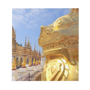 Asien, Myanmar (Birma), Bagan (Pagan). Die Shwe 4 Notizblock