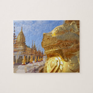 Asien, Myanmar (Birma), Bagan (Pagan). Die Shwe 4 Puzzle