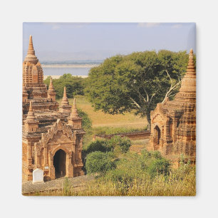 Asien, Myanmar (Birma), Bagan. Verschiedene 2 Magnet