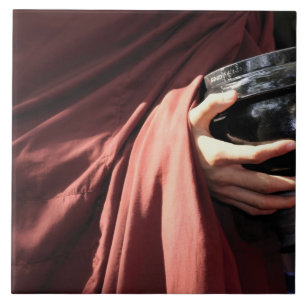 Asien, Myanmar (Birma), Mandalay. Novice Mönche Fliese