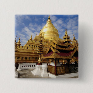 Asien, Myanmar (Burma), Bagan (Pagan). Die Shwe 2 Button