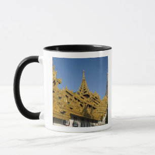 Asien, Myanmar, Rangun. Golden stupa von Shwedagon Tasse