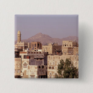 Asien, Naher Osten, Republik Jemen, Sana'a. Button