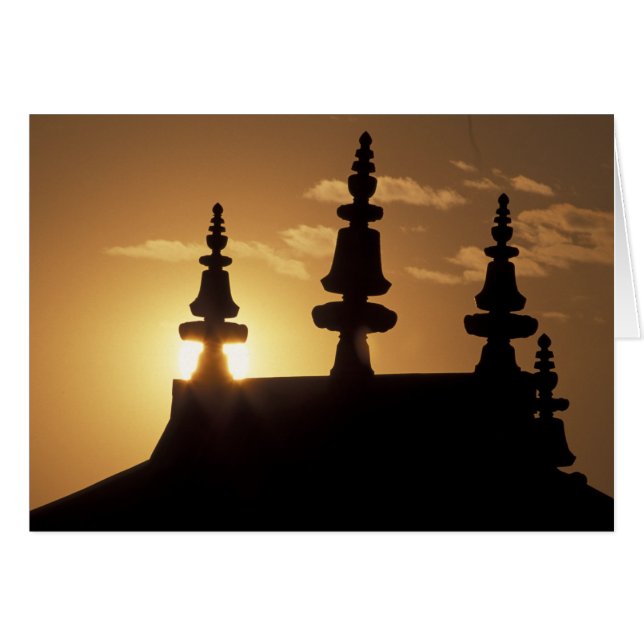 Asien, Nepal, Kathmandu. Bouddhanath Stupa. (Vorderseite (Horizontal))