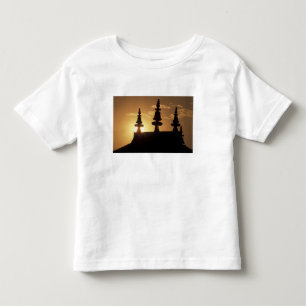 Asien, Nepal, Kathmandu. Bouddhanath Stupa. Kleinkind T-shirt