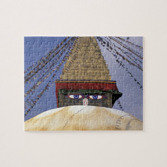 Asien, Nepal, Kathmandu. Boudhanath Stupa.2 Puzzle (Horizontal)