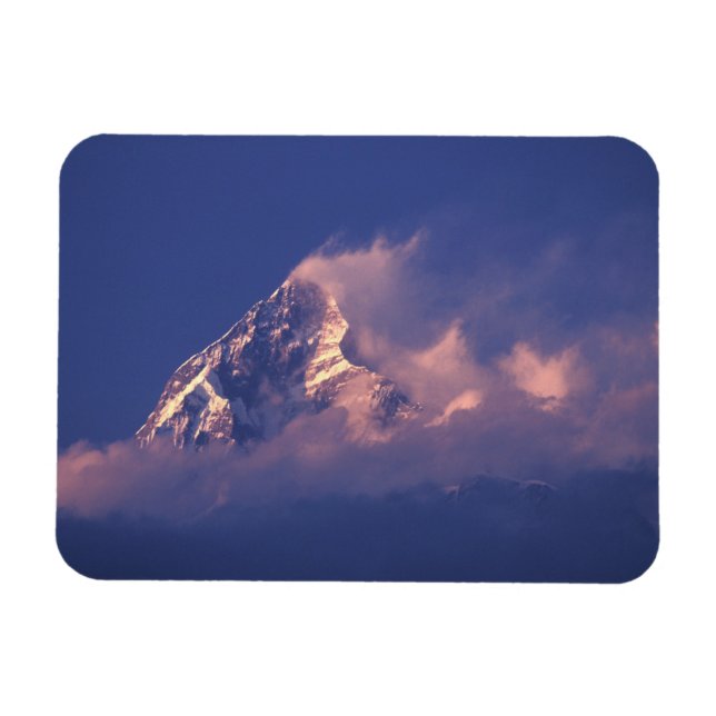 Asien, Nepal. Machhapuchhare Magnet (Horizontal)