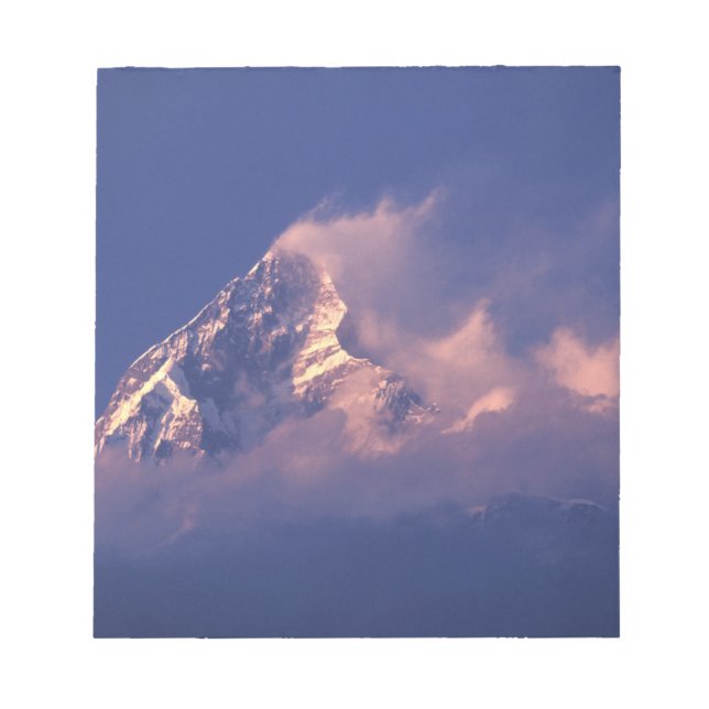 Asien, Nepal. Machhapuchhare Notizblock (Vorderseite)
