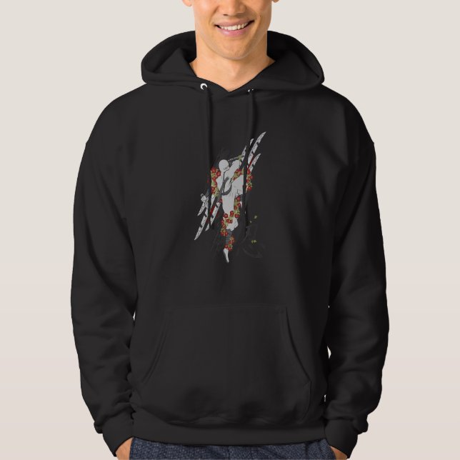 Asien Ninja Asien Hoodie (Vorderseite)