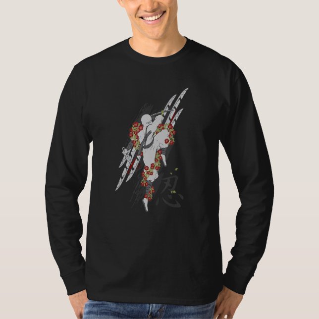 Asien Ninja Asien T-Shirt (Vorderseite)