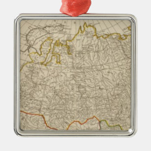 Asien Nord Ornament Aus Metall