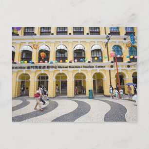 Asien, Nordostasien, China, Macau, Postkarte