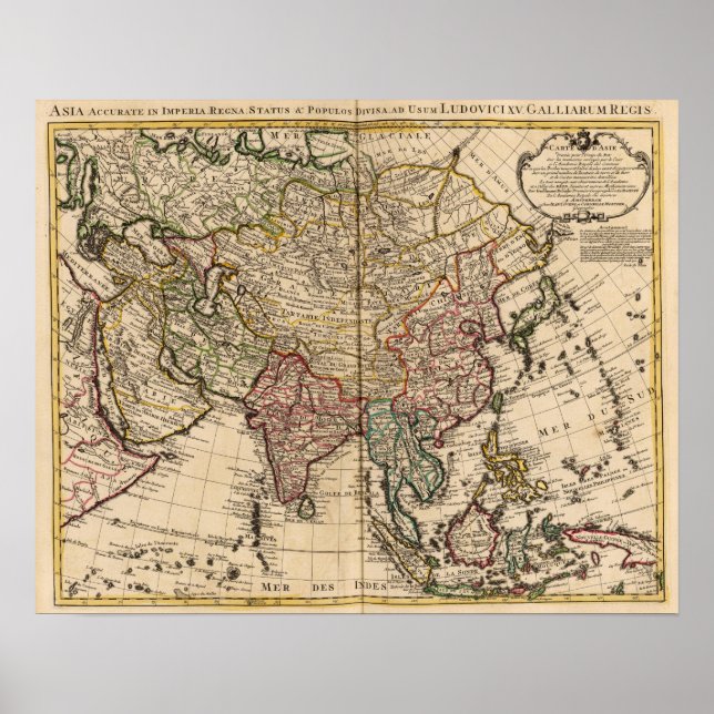 Asien Poster (Vorne)