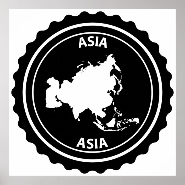 Asien Poster (Vorne)