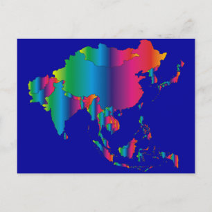 ASIEN POSTKARTE