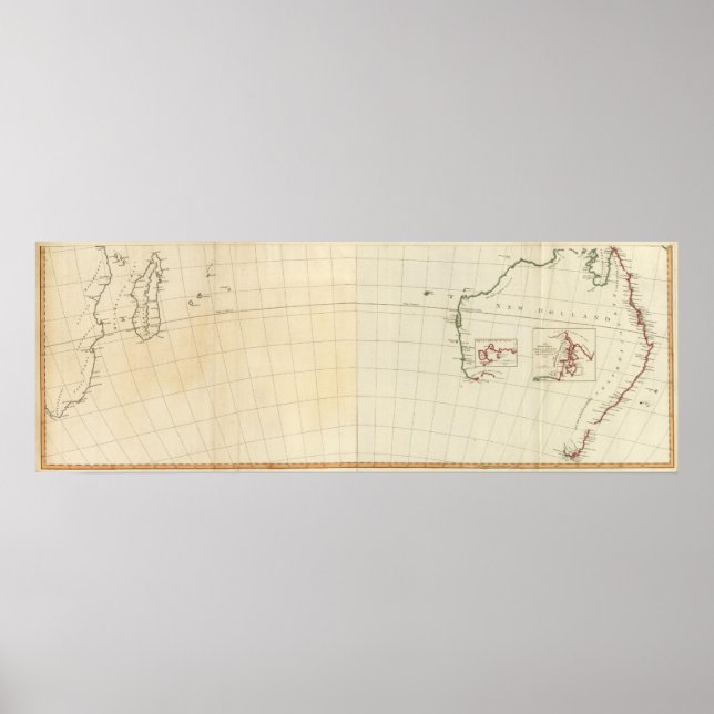 Asien Süd Poster (Vorne)