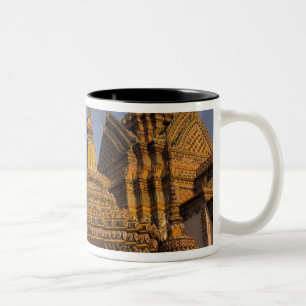 Asien, Thailand, Bangkok, Wat Po, ältestes Zweifarbige Tasse
