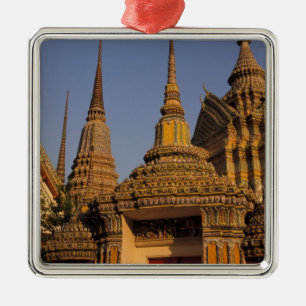 Asien, Thailand, Bangkok, Wat Po, die älteste Sta Ornament Aus Metall