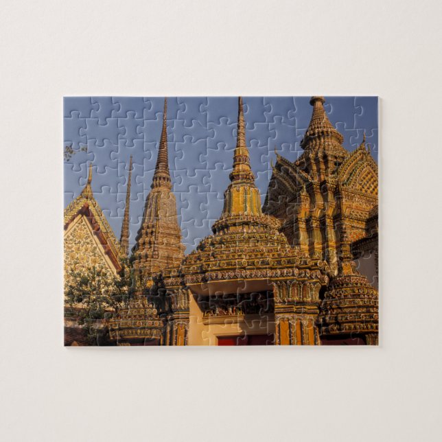 Asien, Thailand, Bangkok, Wat Po, die älteste Stad Puzzle (Horizontal)