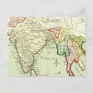 Asien, Thailand Postkarte