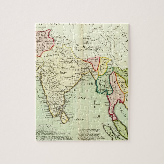 Asien, Thailand Puzzle (Vertikal)