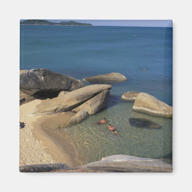 Asien, Thailand, Samui. Strand Magnet (Vorne)