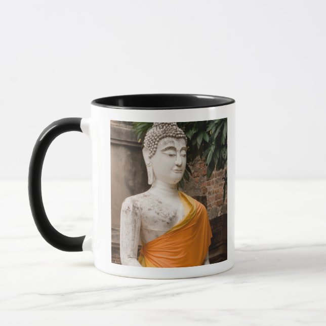 Asien, Thailand, Siam, Buddha in Ayutthaya Tasse (Links)