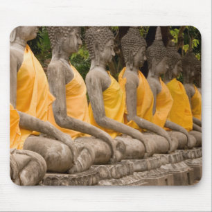 Asien, Thailand, Siam, Buddhas in Ayutthaya Mousepad